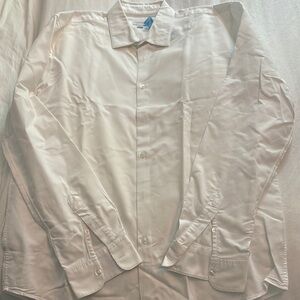 Sunspel White Dress Shirt Crisp Cotton Classic